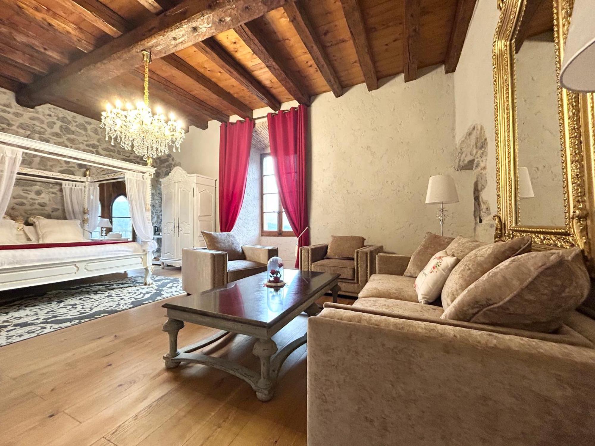 Chateau De La Rive - Suite Prestige - Chambre 2 Personnes Cruet Eksteriør bilde