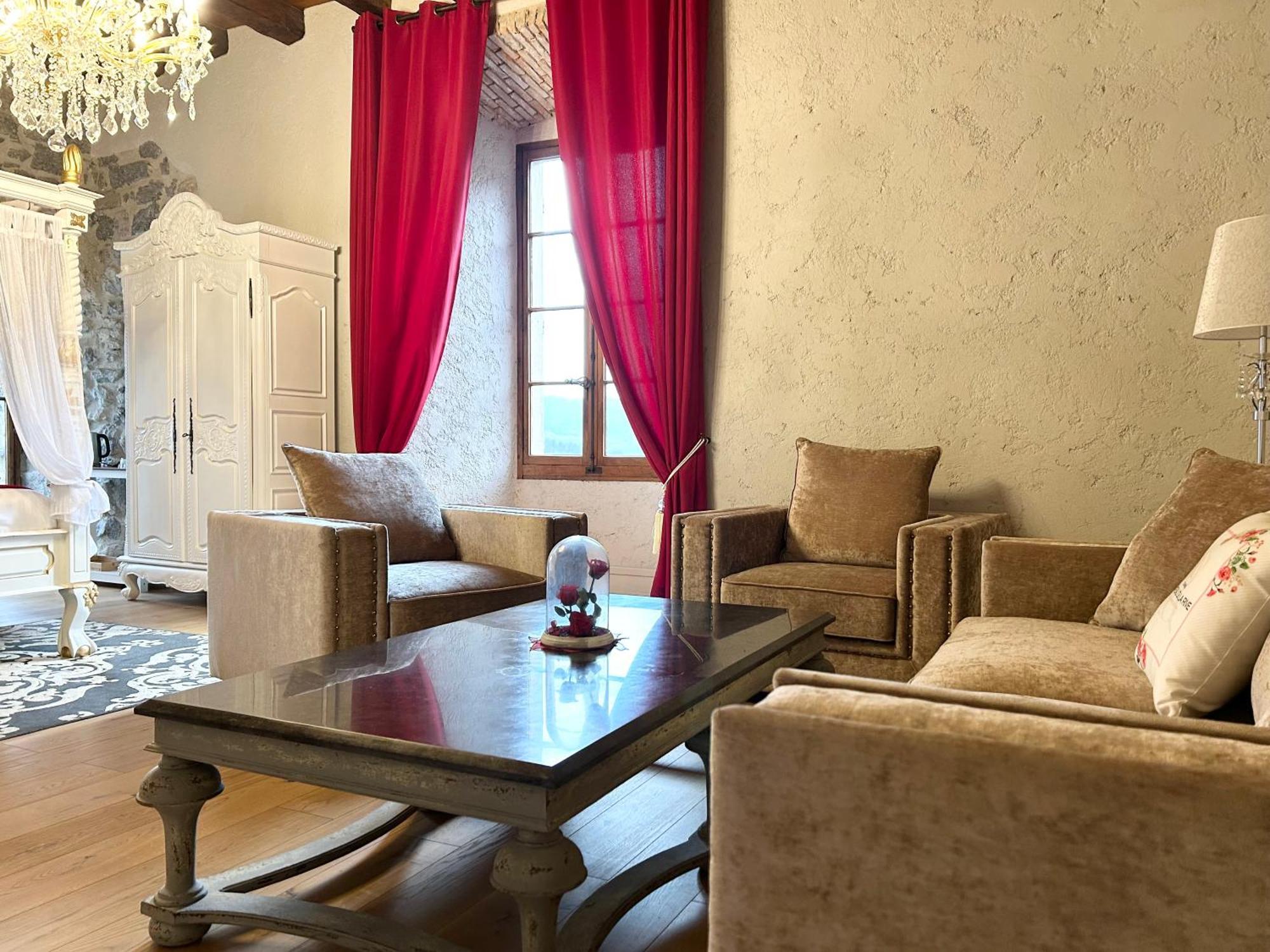 Chateau De La Rive - Suite Prestige - Chambre 2 Personnes Cruet Eksteriør bilde
